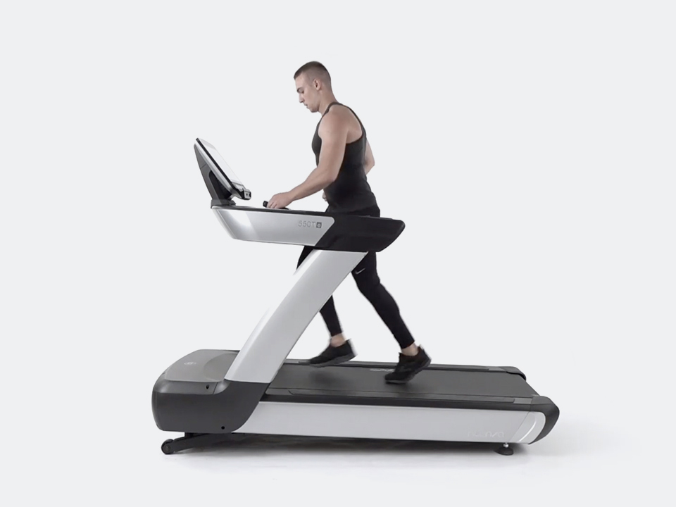 Intenza 550 Series Treadmill. The Benefits of Going Up