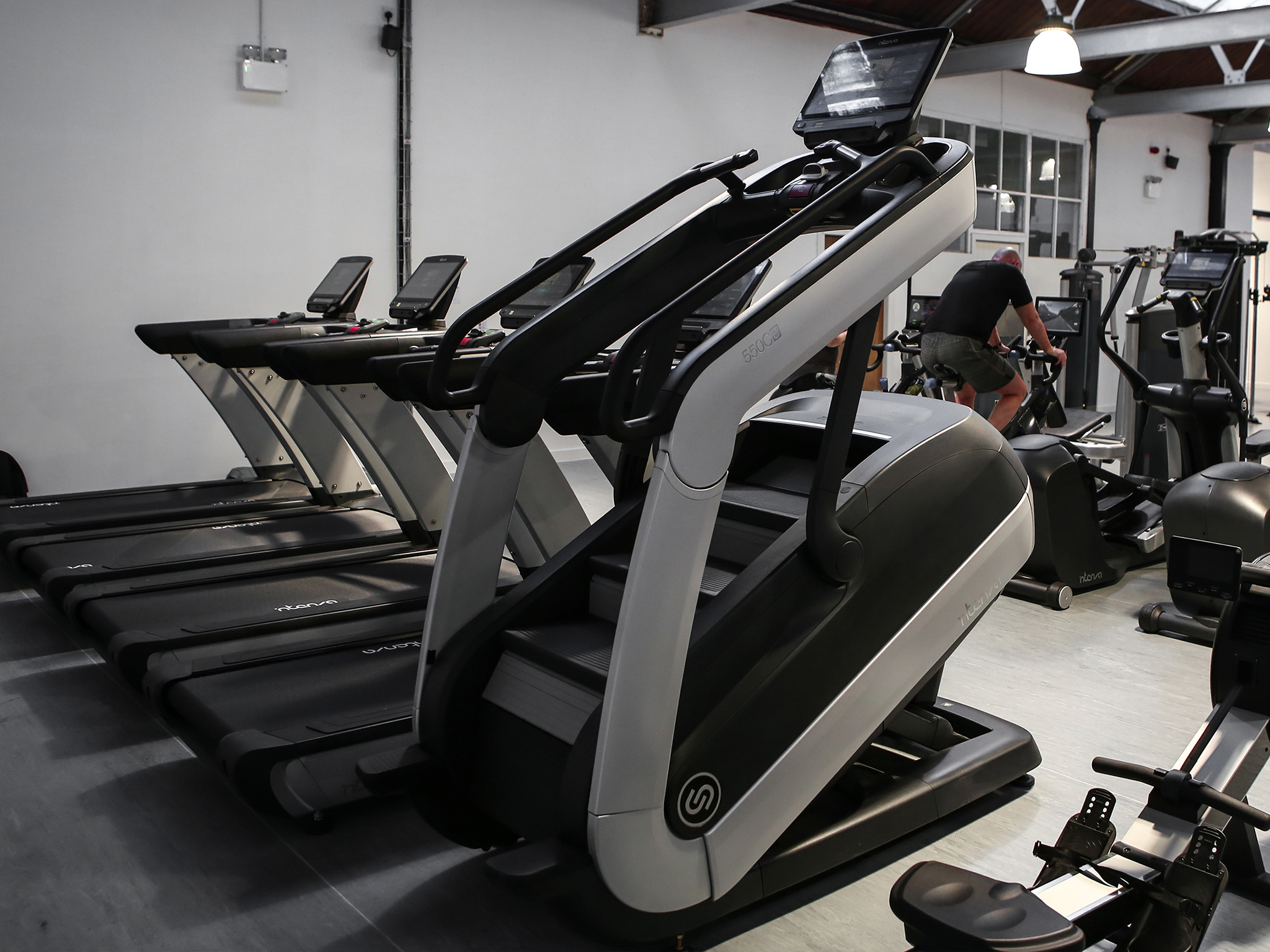 Intenza Treadmill and Escalate Stairclimber Cardio Line installed in uGym in Scotland