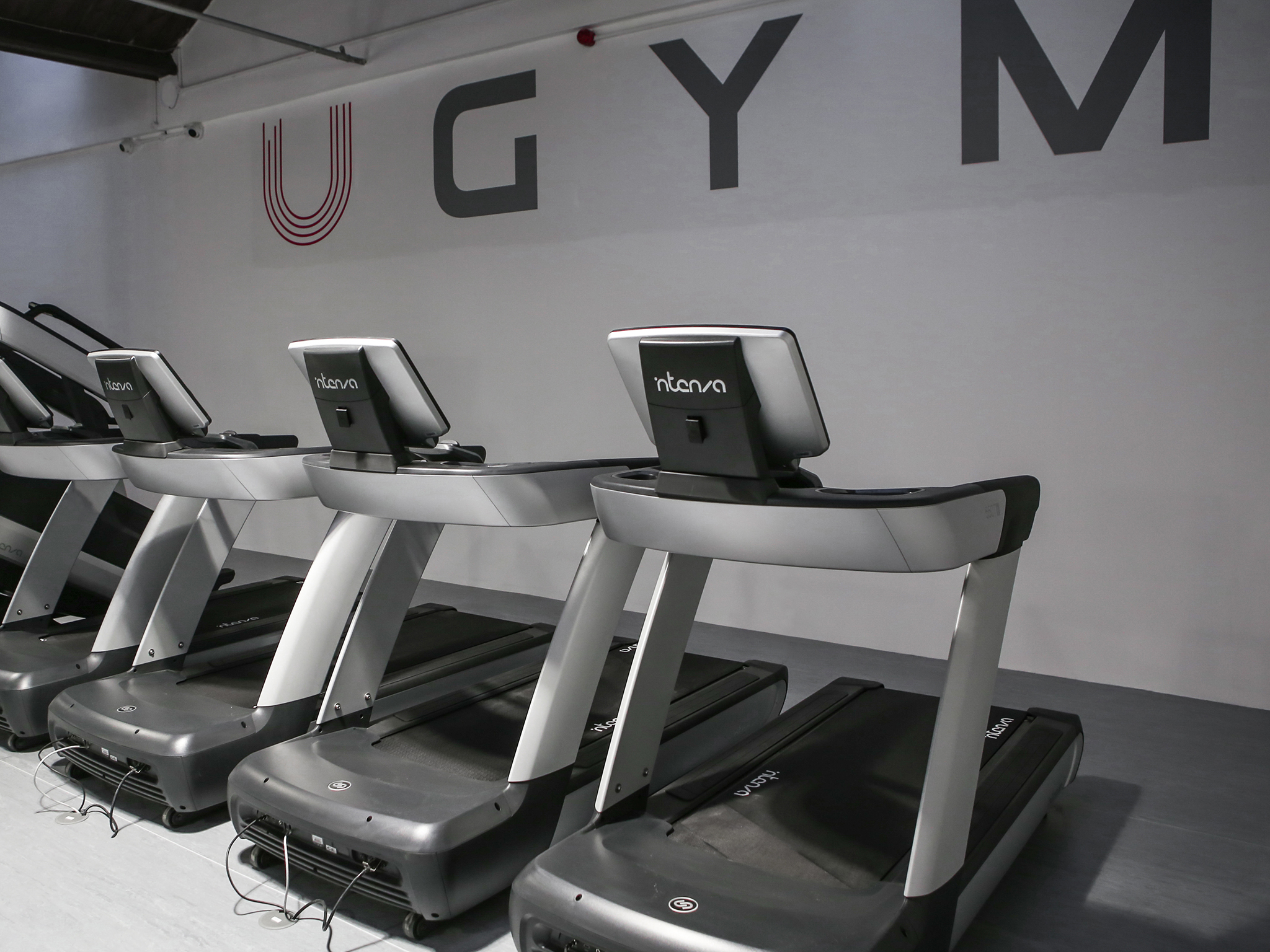 Intenza Treadmill Cardio Line installed in uGym in Scotland