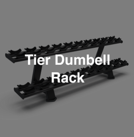 Tier Dumbell Rack
